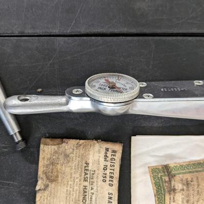Vintage Snap On Torqometer w/ Paperwork