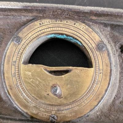 Antique Inclinometer and Line Marker