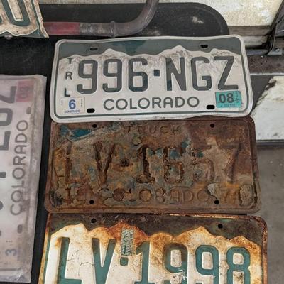 Found License Plates