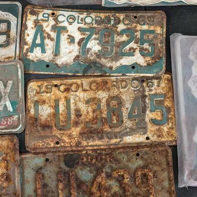 Found License Plates