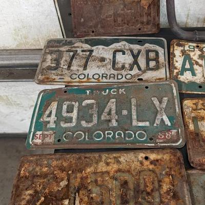 Found License Plates