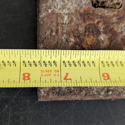 Antique Railroad Track Tie/Plate