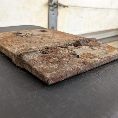 Antique Railroad Track Tie/Plate