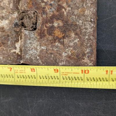 Antique Railroad Track Tie/Plate