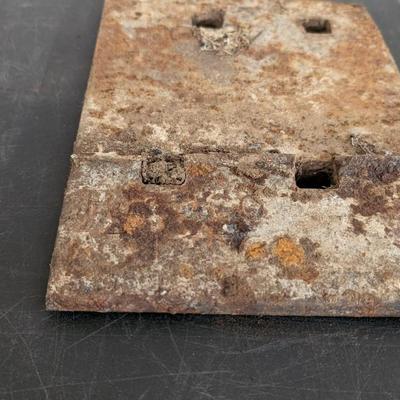 Antique Railroad Track Tie/Plate