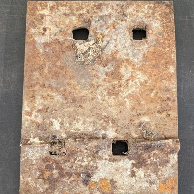 Antique Railroad Track Tie/Plate