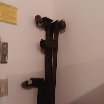 KING SIZE BED FRAME ON CASTERS