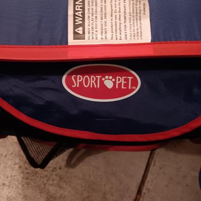 SMALL PET CARRIER, FOOD/WATER DISHES & SOFT SIDED SPORT PET ENCLOSURE