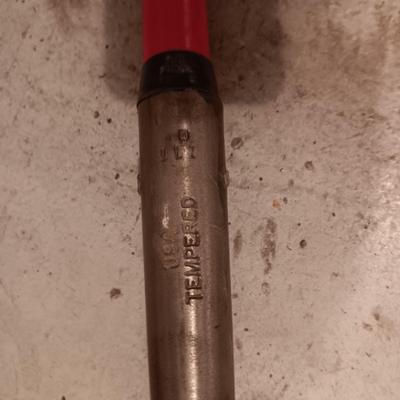 SHOVELS, LOPERS AND A LARGE METAL DUST PAN