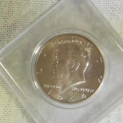 Uncirculated Coins 1964 Kennedy Half Dollar