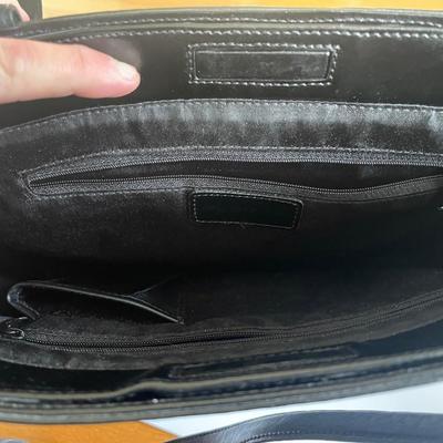 Brand New Black Leather Tote Bag