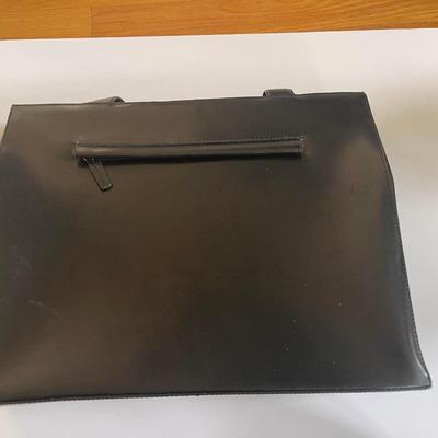 Brand New Black Leather Tote Bag