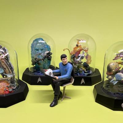 Star Trek Collectible Sculptures- Lot of 15