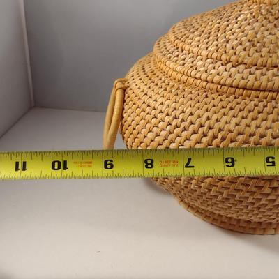 Hand Woven Asian Basket
