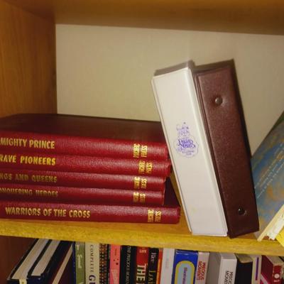 AN ASSORTMENT OF BOOKS