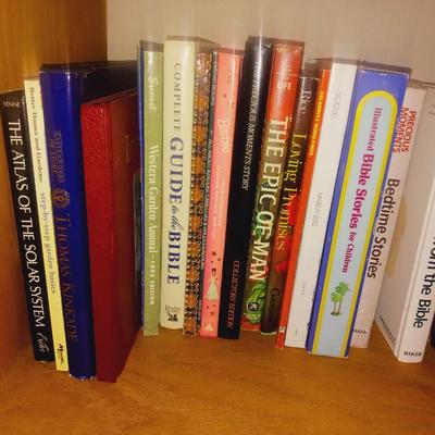 AN ASSORTMENT OF BOOKS