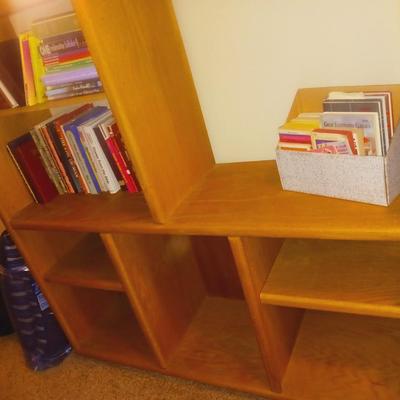SOLID WOOD BOOK CASE (BOOKS NOT INCLUDED)