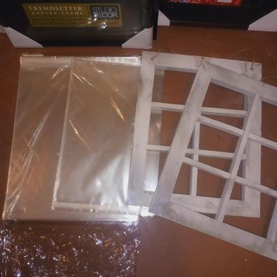 PICTURES, FRAMES AND CLEAR PROTECTIVE SLEEVES