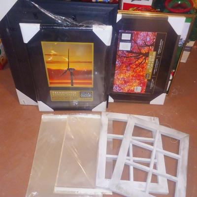 PICTURES, FRAMES AND CLEAR PROTECTIVE SLEEVES