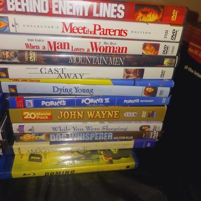 MOVIES ON DVD'S