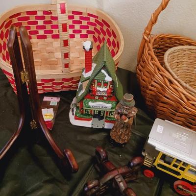 WICKER BASKETS, VILLAGE BUILDINGS AND MORE