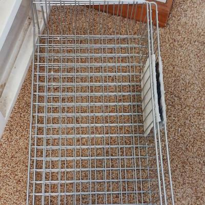DRAWER ORGANIZER, HARDWARE, SHELF BASKETS AND 2 MOVING BLANKETS