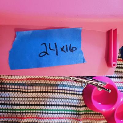 SMALL PET CARRIER, FOOD DISHES AND RAG RUG