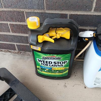 HAND LEAF GRABBERS, FULL WEED STOP, PARTIAL ROUNDUP, SPRINKLER