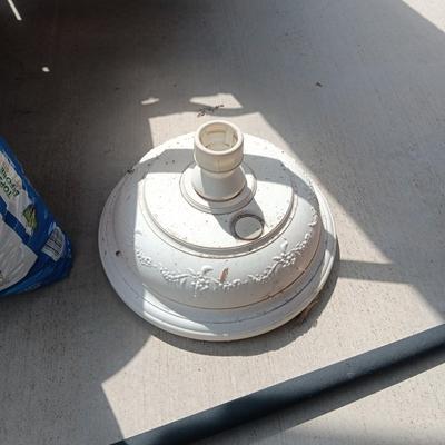 WHEELBARROW, HIS AND HERS LEAF RAKES, TURF BUILDER & SHOVEL