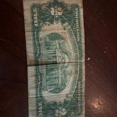 Two dollar United States bill