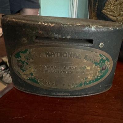 Vintage New Orleans LA bank security box