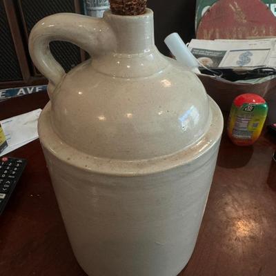 1 Gallon vintage jug with corn stopper