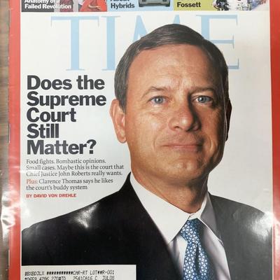 TIME Magazine 2007 John Roberts Issue