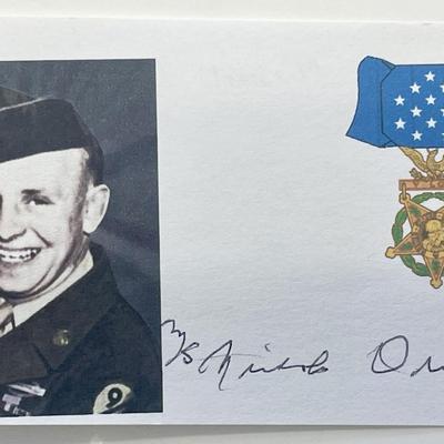 WW2 Michael Orekso autograph note