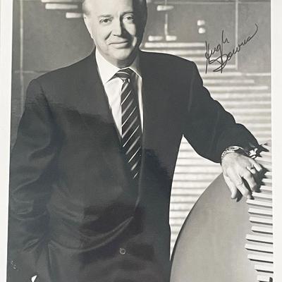 TV host Hugh Downs signed photo