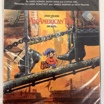 Somewhere Out There American Tail Sheet Music – January 1, 1986