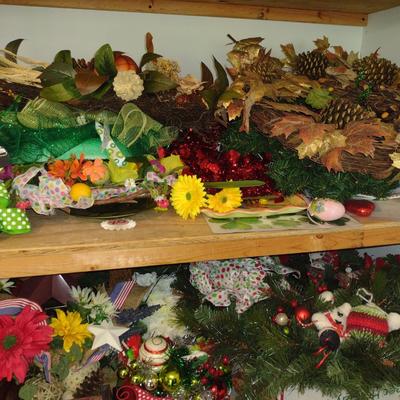 Collection of Holiday/Seasonal Decor