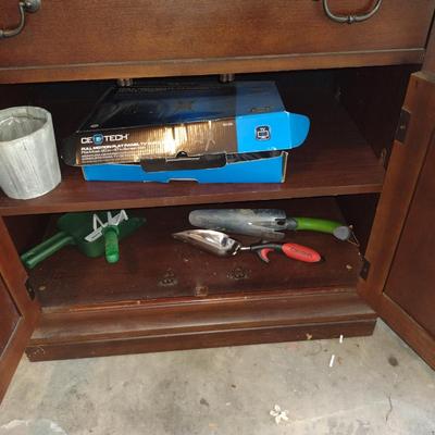 Broyhill Wood Finish Bookshelf/Storage Cabinet