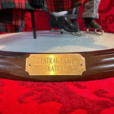 HAMILTON COLLECTION CENTRAL PARK SKATERS, FROSTY THE SNOWMAN AND REINDEER
