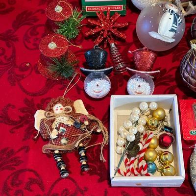 CHRISTMAS TREE ORNAMENTS