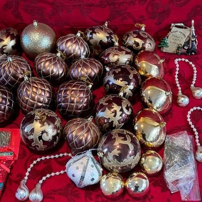 CHRISTMAS TREE ORNAMENTS
