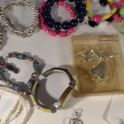 Colllection of Fashion Jewelry- Bracelets, Necklaces, Earrings, etc.