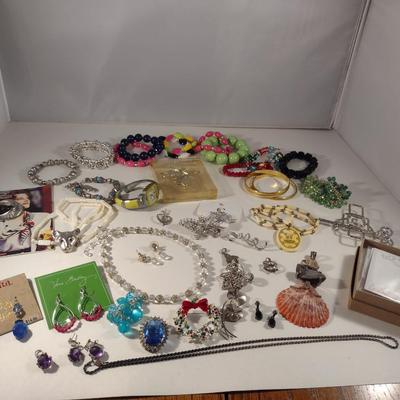 Colllection of Fashion Jewelry- Bracelets, Necklaces, Earrings, etc.