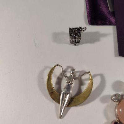 Assortment of Sterling Silver Jewelry