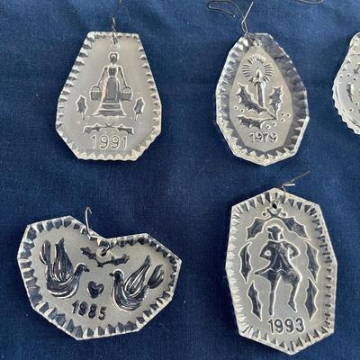 Vintage Waterford Crystal ornaments
