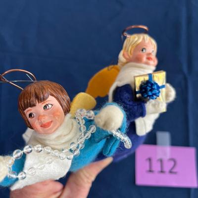 Lot of Simply Angels ornaments