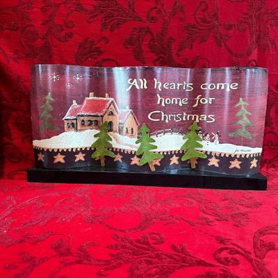CHRISTMAS THEMED MANTLE/SHELF DECORATIONS