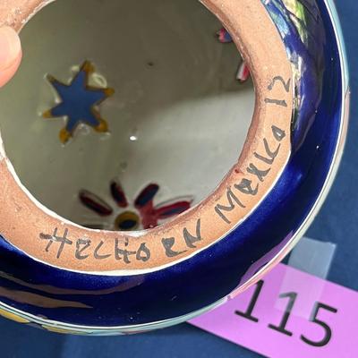 Talavera Candle globe