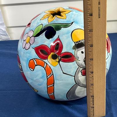 Talavera Candle globe