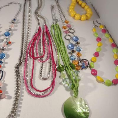 Collection of Fashion Jewelry Necklaces (Choice A)